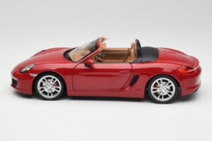 Porsche Boxster 981 S Guards Červený Minichamps 1:18 110062031 Kov – obrázek 4 z 8
