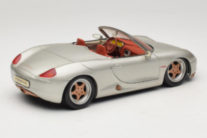 Porsche Boxster 986 Concept Stříbrný Maisto 1:18 50231 Kov – obrázek 3 z 8