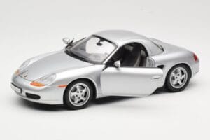 Porsche Boxster 986 Hard Top Stříbrný UT Models 1:18 27854 Kov – obrázek 2 z 8