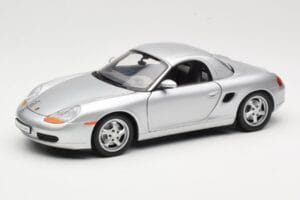 Porsche Boxster 986 Hard Top Stříbrný UT Models 1:18 27854 Kov