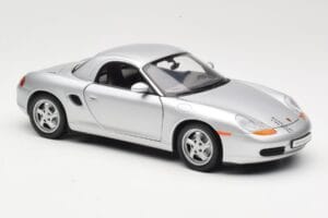 Porsche Boxster 986 Hard Top Stříbrný UT Models 1:18 27854 Kov – obrázek 6 z 8