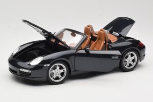 Porsche Boxster S 986 Modrý Maisto 1:18 31123 Kov – obrázek 2 z 8