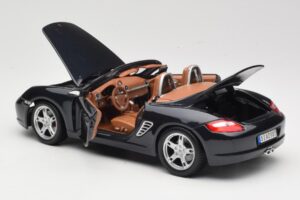Porsche Boxster S 986 Modrý Maisto 1:18 31123 Kov – obrázek 5 z 8