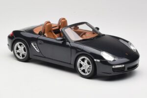 Porsche Boxster S 986 Modrý Maisto 1:18 31123 Kov – obrázek 6 z 8