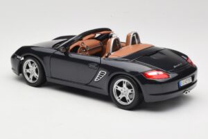 Porsche Boxster S 986 Modrý Maisto 1:18 31123 Kov – obrázek 7 z 8