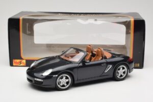 Porsche Boxster S 986 Modrý Maisto 1:18 31123 Kov – obrázek 8 z 8