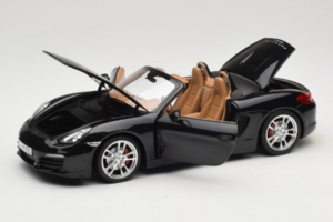 Porsche Boxster S 981 Basalt Black Minichamps 1:18 WAP0210160C Kov – obrázek 2 z 8