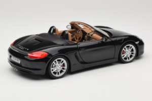 Porsche Boxster S 981 Basalt Black Minichamps 1:18 WAP0210160C Kov – obrázek 3 z 8
