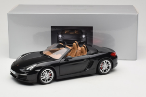 Porsche Boxster S 981 Basalt Black Minichamps 1:18 WAP0210160C Kov – obrázek 8 z 8
