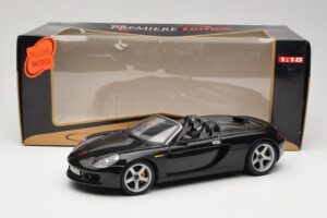 Porsche Carrera GT 980 Černý Maisto 1:18 36622 Kov – obrázek 8 z 8