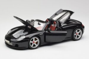 Porsche Carrera GT Černý Maisto 1:18 36665 Kov – obrázek 2 z 8