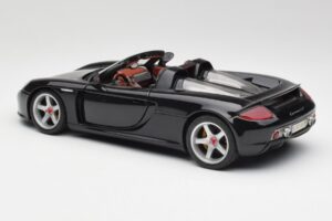 Porsche Carrera GT Černý Maisto 1:18 36665 Kov – obrázek 7 z 8