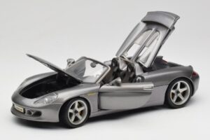 Porsche Carrera GT Šedý Metalíza Maisto 1:18 36622-R1 Kov – obrázek 2 z 8
