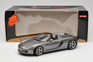 Porsche Carrera GT Šedý Metalíza Maisto 1:18 36622-R1 Kov – obrázek 8 z 8