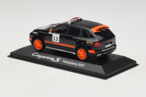 Porsche Cayenne S #12 Transsyberia 2007 Černý Oranžový Minichamps 1:43 WAP02000918 Kov – obrázek 3 z 5