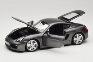 Porsche Cayman 981 S Šedý Minichamps 1:18 WAP0210070D Kov – obrázek 2 z 8