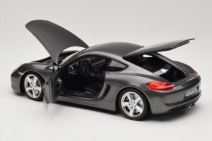 Porsche Cayman 981 S Šedý Minichamps 1:18 WAP0210070D Kov – obrázek 5 z 8