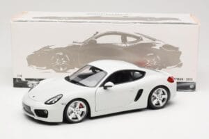 Porsche Cayman 981 Bílý Minichamps 1:18 113062221 Kov – obrázek 8 z 8