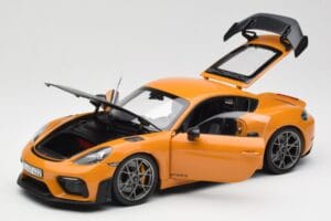 Porsche Cayman GT4 RS 982 Weissach Package Bahama Yellow Norev 1:18 187252 Kov – obrázek 2 z 8