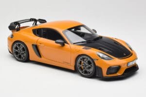 Porsche Cayman GT4 RS 982 Weissach Package Bahama Yellow Norev 1:18 187252 Kov – obrázek 6 z 8