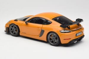 Porsche Cayman GT4 RS 982 Weissach Package Bahama Yellow Norev 1:18 187252 Kov – obrázek 7 z 8