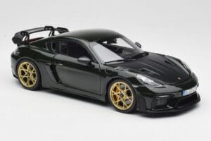 Porsche Cayman GT4 RS 982 Weissach Package Brewster Green Norev 1:18 187250 Kov – obrázek 6 z 8