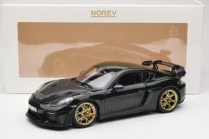 Porsche Cayman GT4 RS 982 Weissach Package Brewster Green Norev 1:18 187250 Kov – obrázek 8 z 8