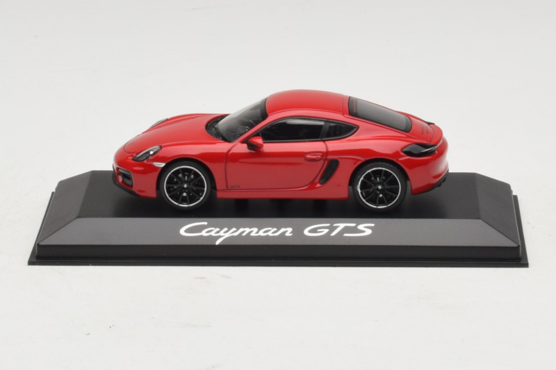 Porsche Cayman 981 GTS Červený Minichamps 1:43 WAP0200150E Kov