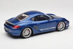 Porsche Cayman R 987.2 Aqua Blue Metallic GT Spirit 1:18 GT901 Pryskyřice – obrázek 2 z 6