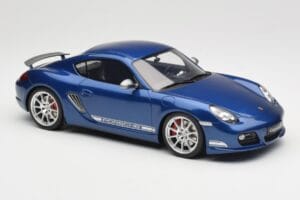 Porsche Cayman R 987.2 Aqua Blue Metallic GT Spirit 1:18 GT901 Pryskyřice – obrázek 4 z 6