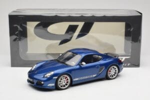 Porsche Cayman R 987.2 Aqua Blue Metallic GT Spirit 1:18 GT901 Pryskyřice – obrázek 6 z 6