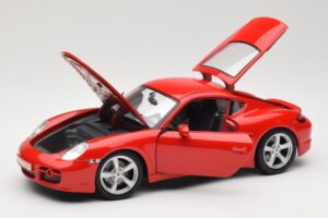 Porsche Cayman S 987.2 Červený Maisto 1:18 31122 Kov – obrázek 2 z 8