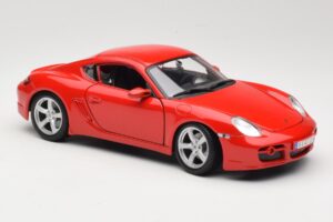 Porsche Cayman S 987.2 Červený Maisto 1:18 31122 Kov – obrázek 6 z 8