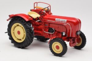 Porsche-Diesel Super Traktor Hofherr Schrantz Červený Minichamps 1:18 109183071 Kov – obrázek 6 z 8