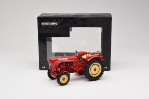 Porsche-Diesel Super Traktor Hofherr Schrantz Červený Minichamps 1:18 109183071 Kov – obrázek 8 z 8