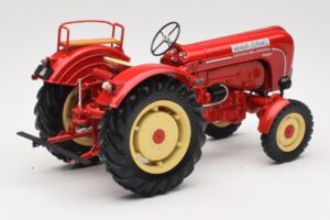 Porsche-Diesel Super Traktor Hofherr Schrantz Červený Minichamps 1:18 109183071 Kov – obrázek 3 z 8
