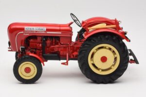 Porsche-Diesel Super Traktor Hofherr Schrantz Červený Minichamps 1:18 109183071 Kov – obrázek 4 z 8