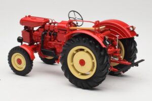 Porsche-Diesel Super Traktor Hofherr Schrantz Červený Minichamps 1:18 109183071 Kov – obrázek 5 z 8