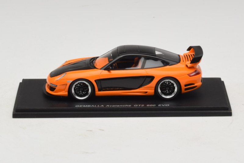 Porsche Gemballa Avalanche GT2 600 EVO 997 Oranžový Spark 1:43 S0718 Pryskyřice