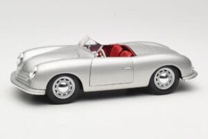 Porsche No. 1 Typ 356 Roadster Stříbrný Maisto 1:18 50324 Kov