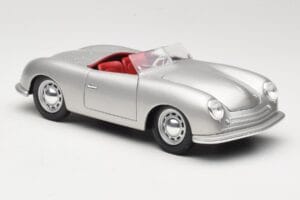 Porsche No. 1 Typ 356 Roadster Stříbrný Maisto 1:18 50324 Kov – obrázek 6 z 8