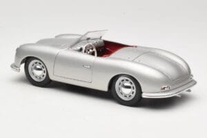 Porsche No. 1 Typ 356 Roadster Stříbrný Maisto 1:18 50324 Kov – obrázek 7 z 8