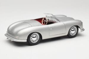 Porsche No. 1 356 Roadster Fish Stříbrný Maisto 1:18 31853 Kov – obrázek 3 z 8
