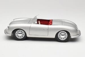 Porsche No. 1 356 Roadster Fish Stříbrný Maisto 1:18 31853 Kov – obrázek 4 z 8
