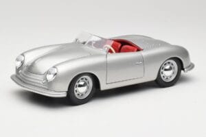 Porsche No. 1 356 Roadster Fish Stříbrný Maisto 1:18 31853 Kov