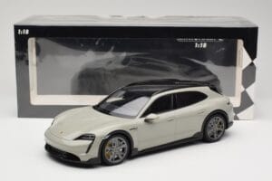 Porsche Taycan Cross Turismo Turbo S Chalk Grey Minichamps 1:18 155069302 Kov – obrázek 6 z 6