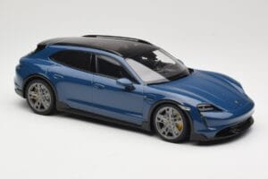 Porsche Taycan J1 Turbo S Cross Turismo Modrý Minichamps 1:18 155069301 Kov – obrázek 4 z 6