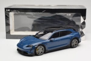 Porsche Taycan J1 Turbo S Cross Turismo Modrý Minichamps 1:18 155069301 Kov – obrázek 6 z 6