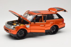 Range Rover Sport L320 Oranžový Maisto 1:18 31081 Kov – obrázek 2 z 8