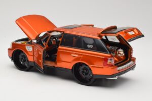 Range Rover Sport L320 Oranžový Maisto 1:18 31081 Kov – obrázek 5 z 8